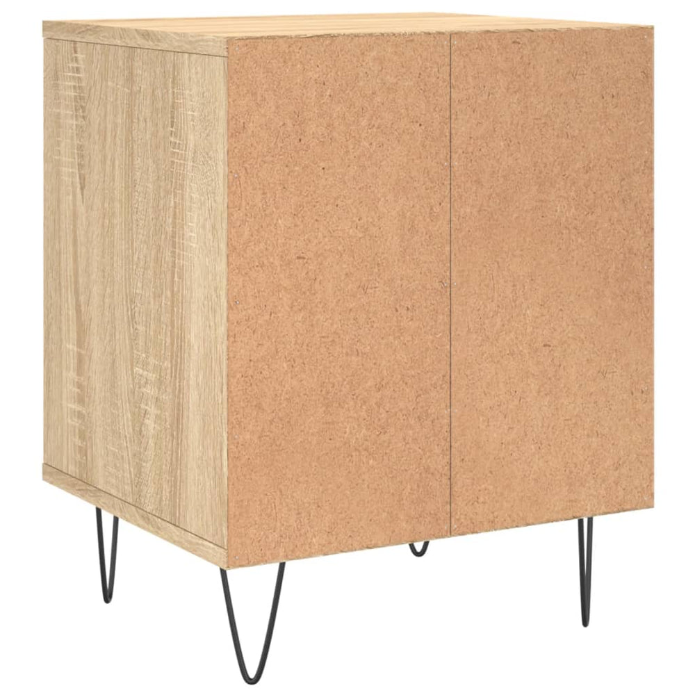 Nachtkastjes 2 st 40x35x50 cm sonoma eikenkleurig MeubelReus