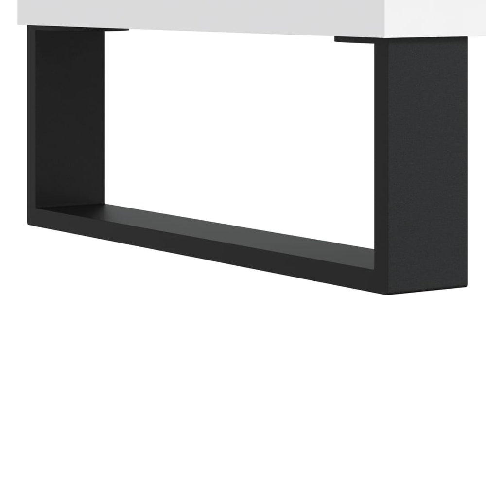 Nachtkastjes 2 st 40x35x50 cm bewerkt hout wit MeubelReus