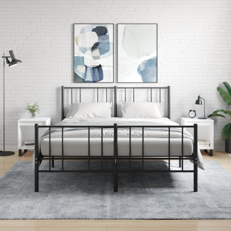 Nachtkastjes 2 st 40x35x50 cm bewerkt hout wit MeubelReus