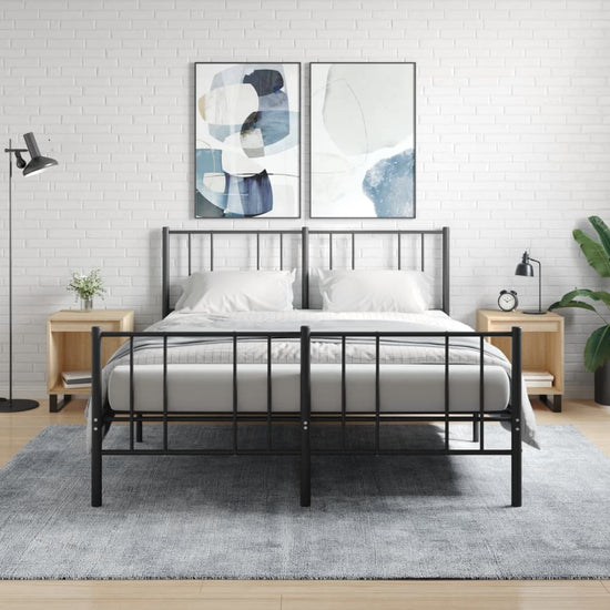 Nachtkastjes 2 st 40x35x50 cm sonoma eikenkleurig MeubelReus