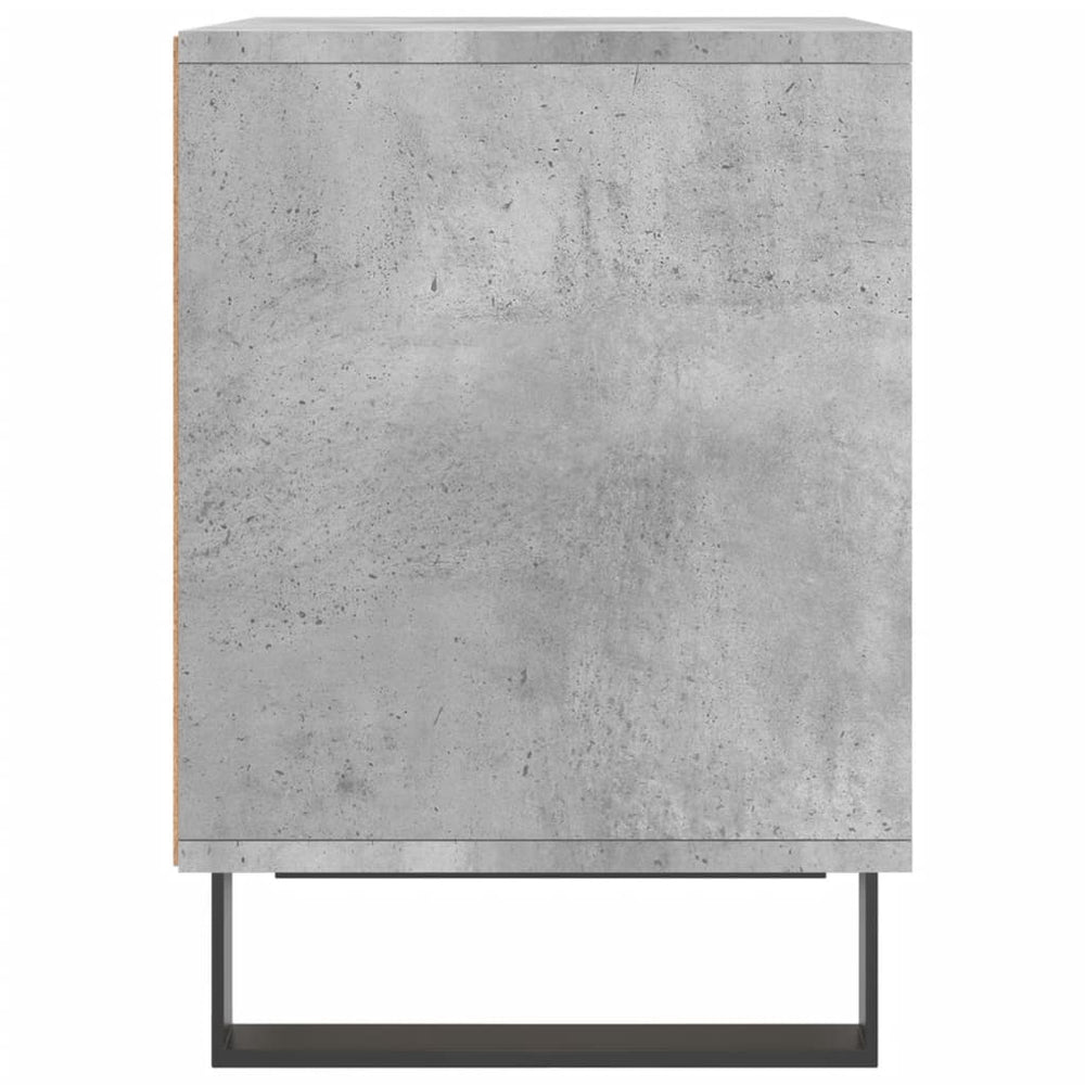 Nachtkastjes 2 st 40x35x50 cm bewerkt hout betongrijs MeubelReus