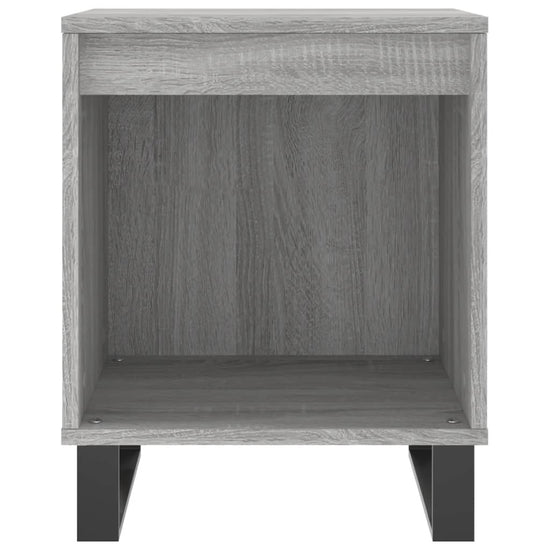 Nachtkastjes 2 st 40x35x50 cm bewerkt hout grijs sonoma eiken MeubelReus