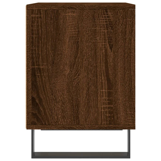 Nachtkastjes 2 st 40x35x50 cm bewerkt hout bruin eikenkleur MeubelReus