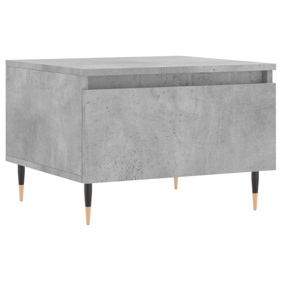 Salontafels 2 st 50x46x35 cm bewerkt hout betongrijs MeubelReus