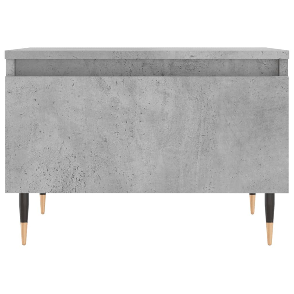 Salontafels 2 st 50x46x35 cm bewerkt hout betongrijs MeubelReus