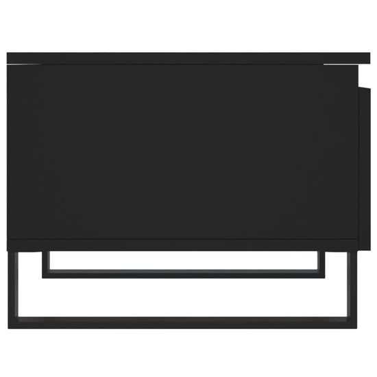 Salontafels 2 st 50x46x35 cm bewerkt hout zwart MeubelReus