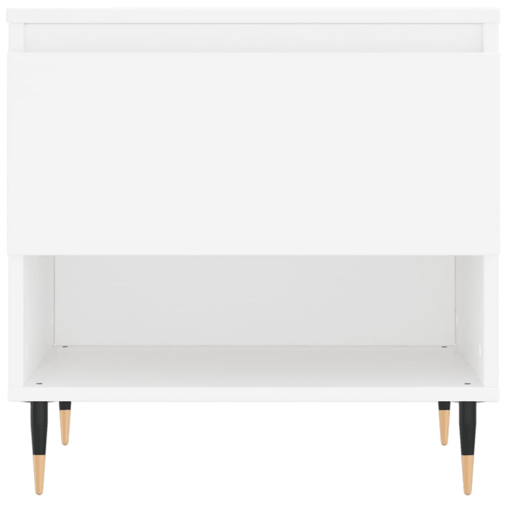 Salontafels 2 st 50x46x50 cm bewerkt hout wit MeubelReus