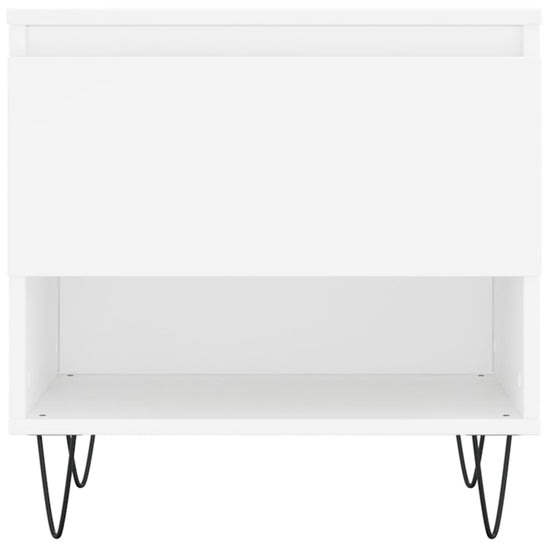 Salontafel 50x46x50 cm bewerkt hout wit MeubelReus