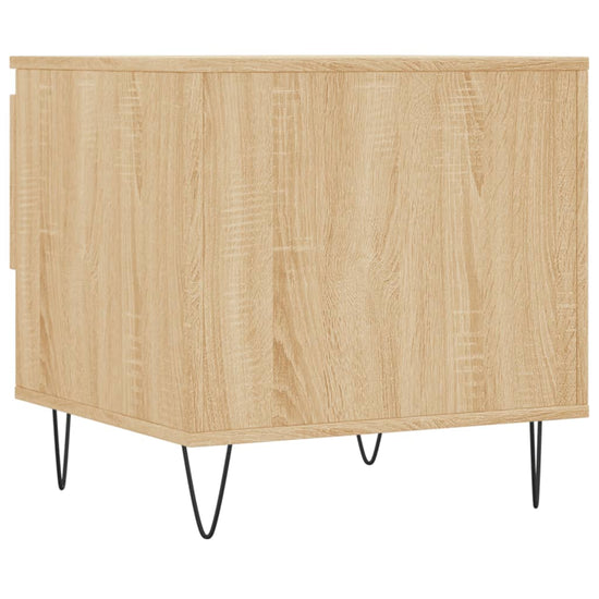 Salontafel 50x46x50 cm bewerkt hout sonoma eikenkleurig MeubelReus