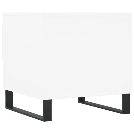 Salontafels 2 st 50x46x50 cm bewerkt hout wit MeubelReus