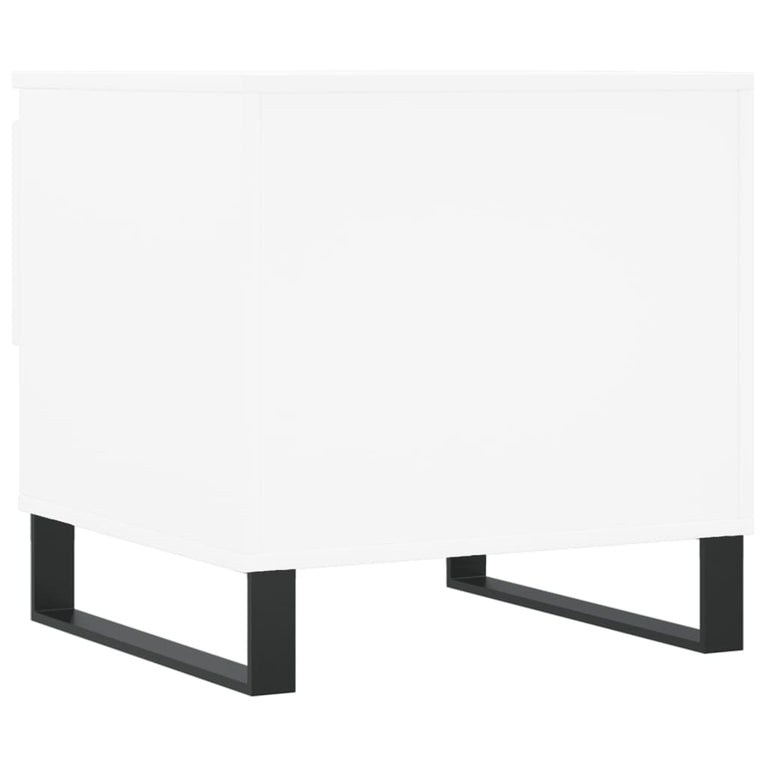 Salontafels 2 st 50x46x50 cm bewerkt hout wit MeubelReus