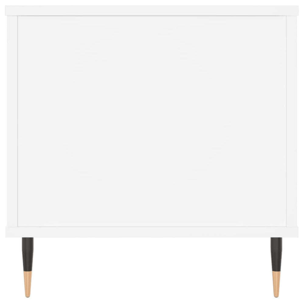 Salontafel 90x44,5x45 cm bewerkt hout wit MeubelReus