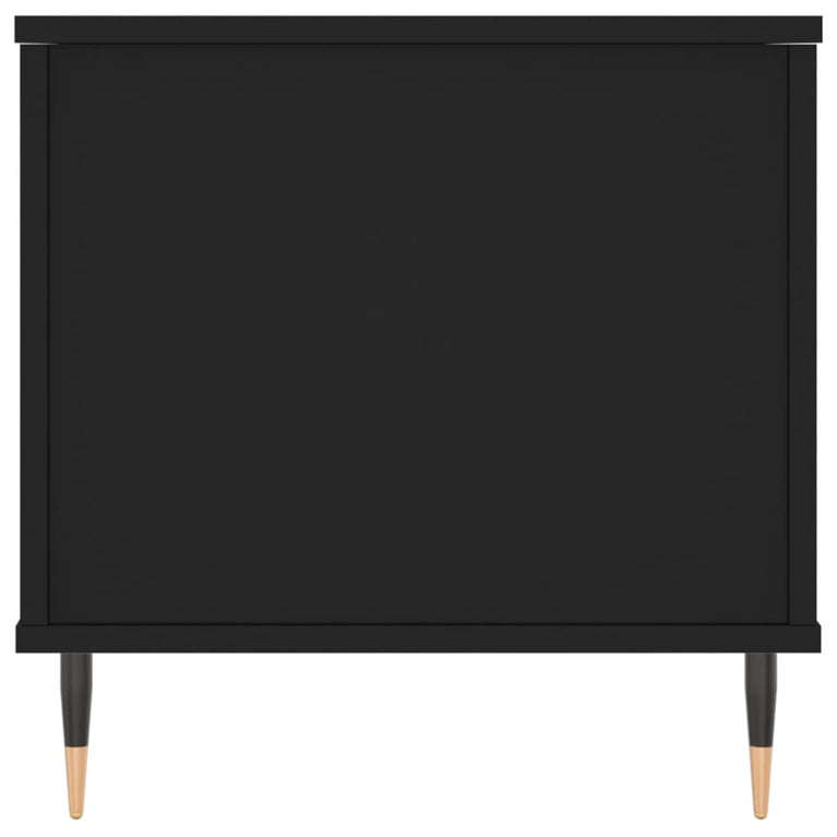 Salontafel 90x44,5x45 cm bewerkt hout zwart MeubelReus