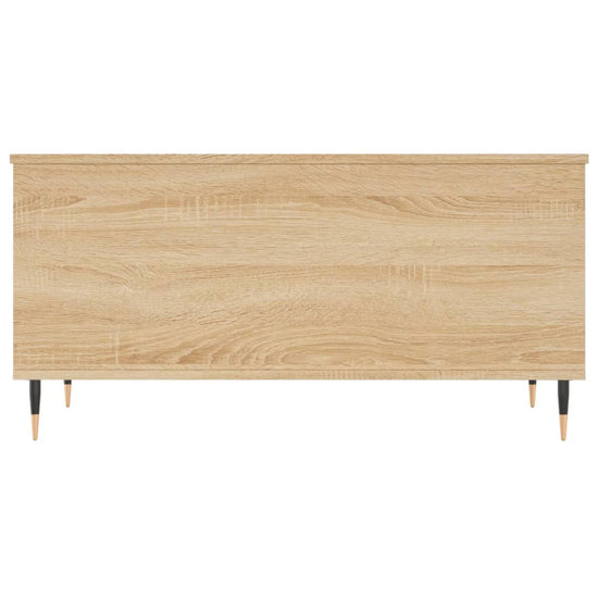 Salontafel 90x44,5x45 cm bewerkt hout sonoma eikenkleurig MeubelReus