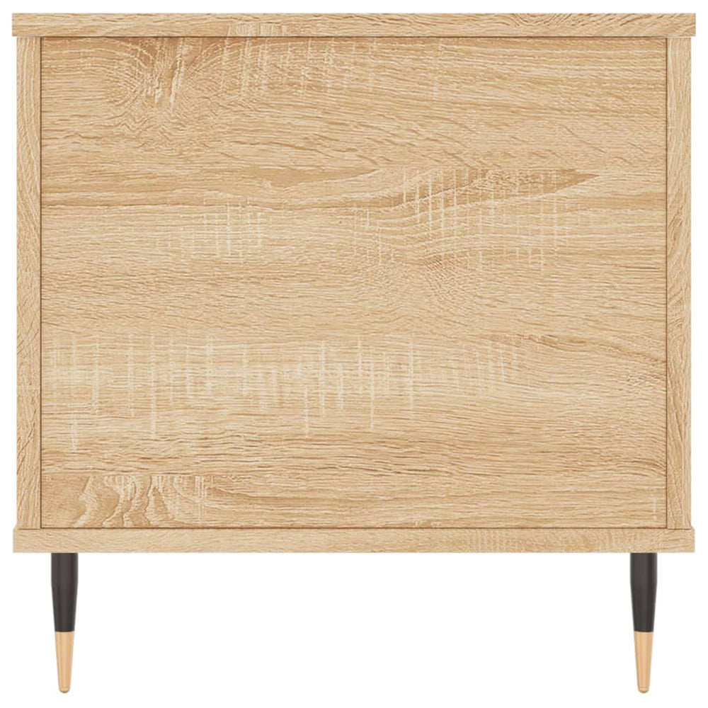 Salontafel 90x44,5x45 cm bewerkt hout sonoma eikenkleurig MeubelReus