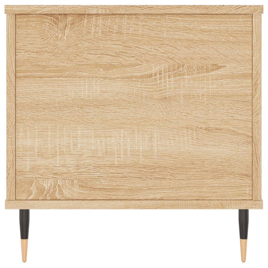 Salontafel 90x44,5x45 cm bewerkt hout sonoma eikenkleurig MeubelReus