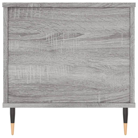 Salontafel 90x44,5x45 cm bewerkt hout grijs sonoma eikenkleurig MeubelReus