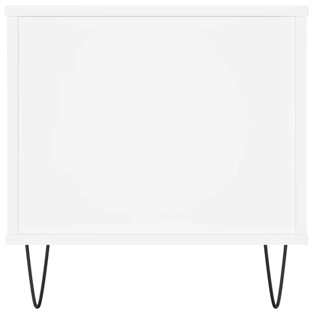 Salontafel 90x44,5x45 cm bewerkt hout wit MeubelReus