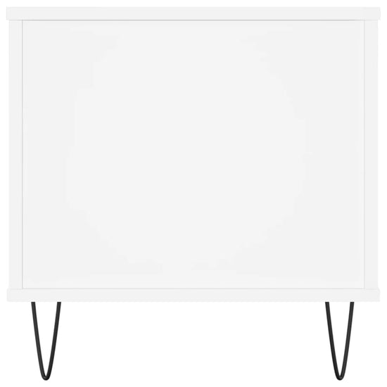 Salontafel 90x44,5x45 cm bewerkt hout wit MeubelReus