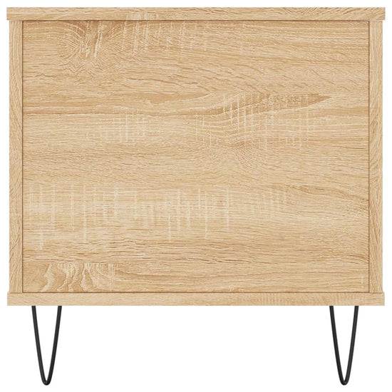 Salontafel 90x44,5x45 cm bewerkt hout sonoma eikenkleurig MeubelReus