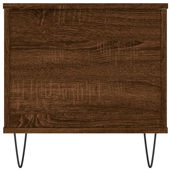 Salontafel 90x44,5x45 cm bewerkt hout bruin eikenkleur MeubelReus