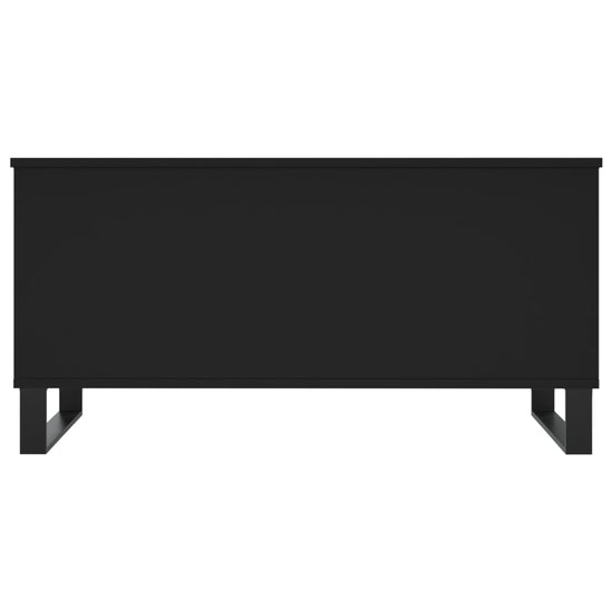 Salontafel 90x44,5x45 cm bewerkt hout zwart MeubelReus