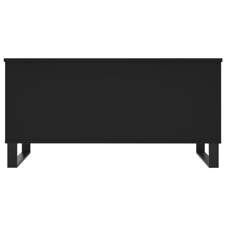 Salontafel 90x44,5x45 cm bewerkt hout zwart MeubelReus
