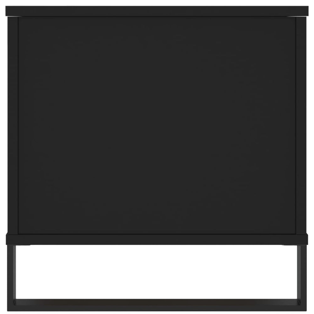 Salontafel 90x44,5x45 cm bewerkt hout zwart MeubelReus