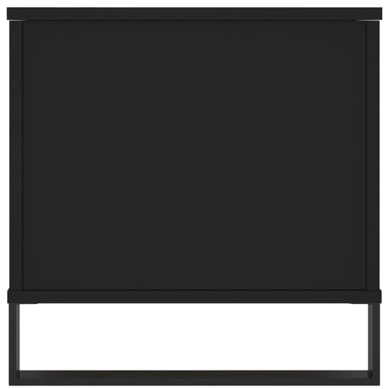 Salontafel 90x44,5x45 cm bewerkt hout zwart MeubelReus