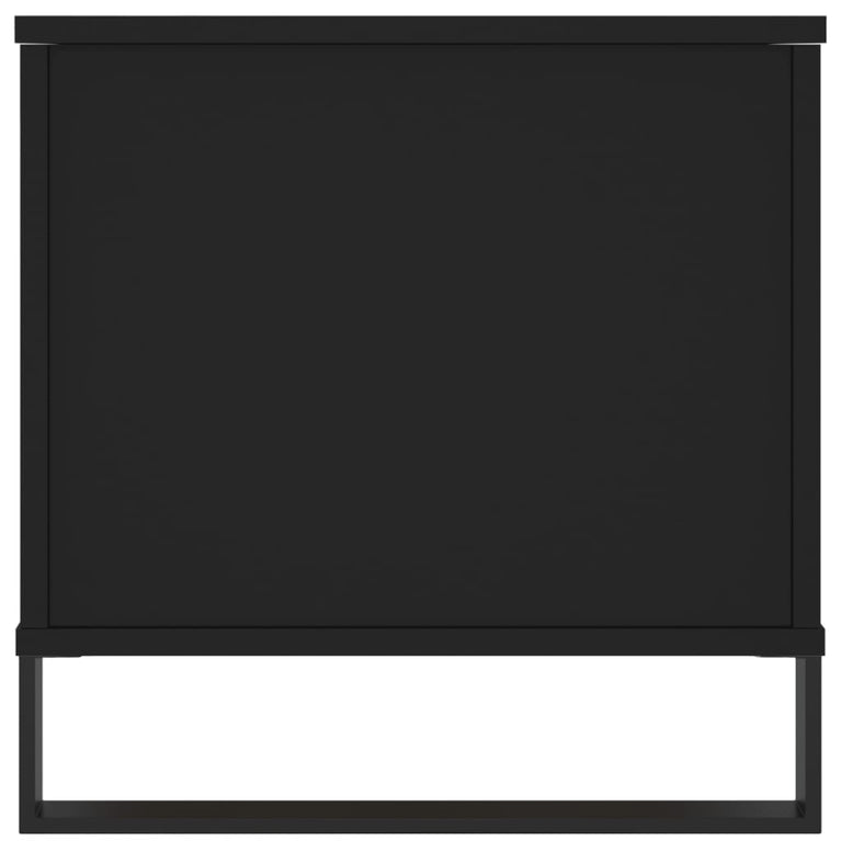 Salontafel 90x44,5x45 cm bewerkt hout zwart MeubelReus