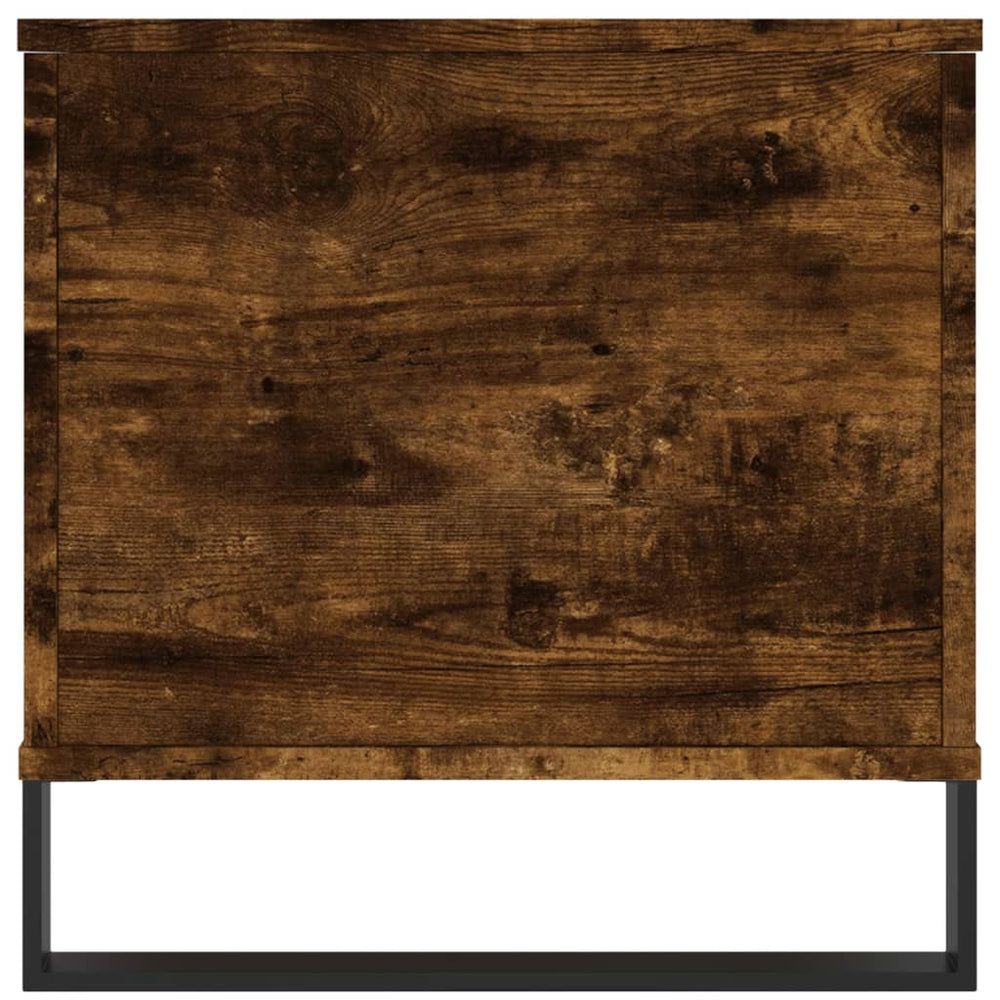 Salontafel 90x44,5x45 cm bewerkt hout gerookt eikenkleurig MeubelReus