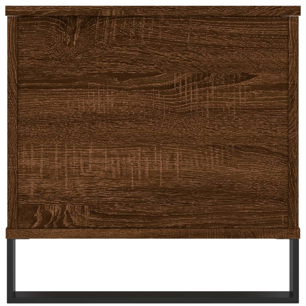 Salontafel 90x44,5x45 cm bewerkt hout bruin eikenkleur MeubelReus