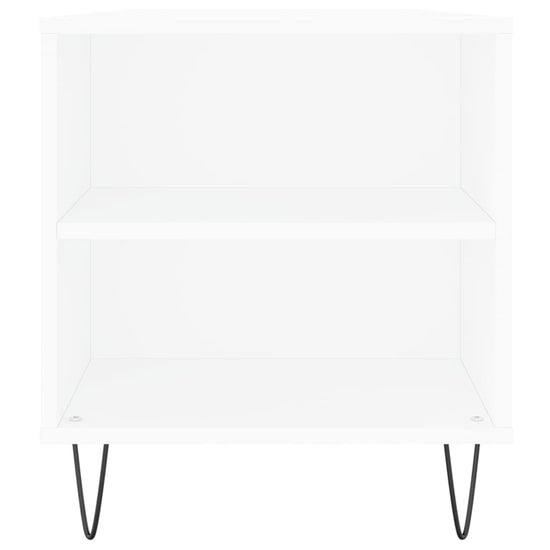 Salontafel 102x44,5x50 cm bewerkt hout wit MeubelReus