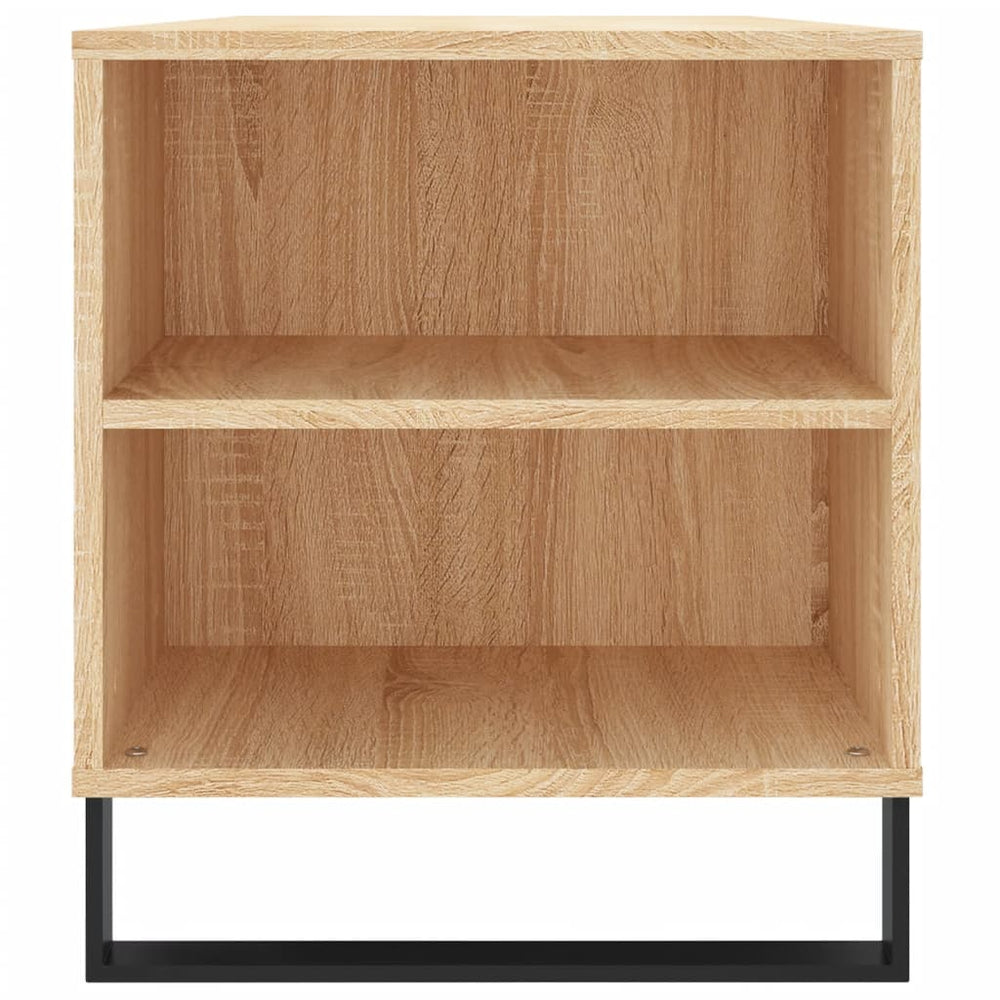 Salontafel 102x44,5x50 cm bewerkt hout sonoma eikenkleurig MeubelReus