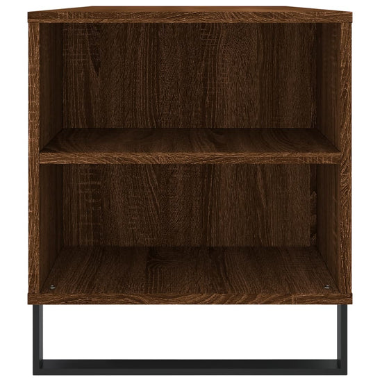 Salontafel 102x44,5x50 cm bewerkt hout bruin eikenkleur MeubelReus