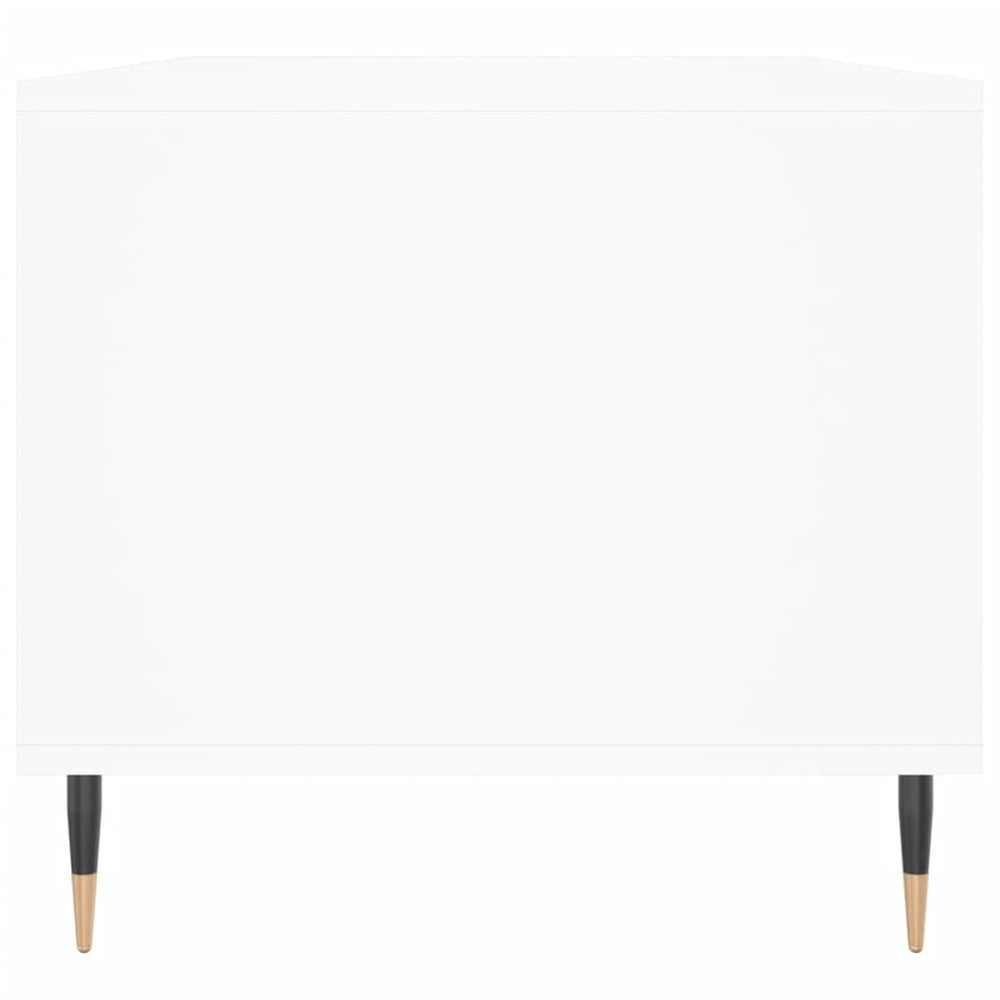 Salontafel 90x49x45 cm bewerkt hout wit MeubelReus