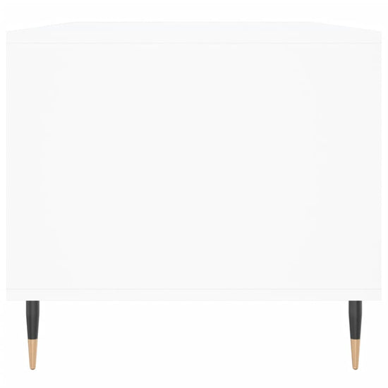 Salontafel 90x49x45 cm bewerkt hout wit MeubelReus