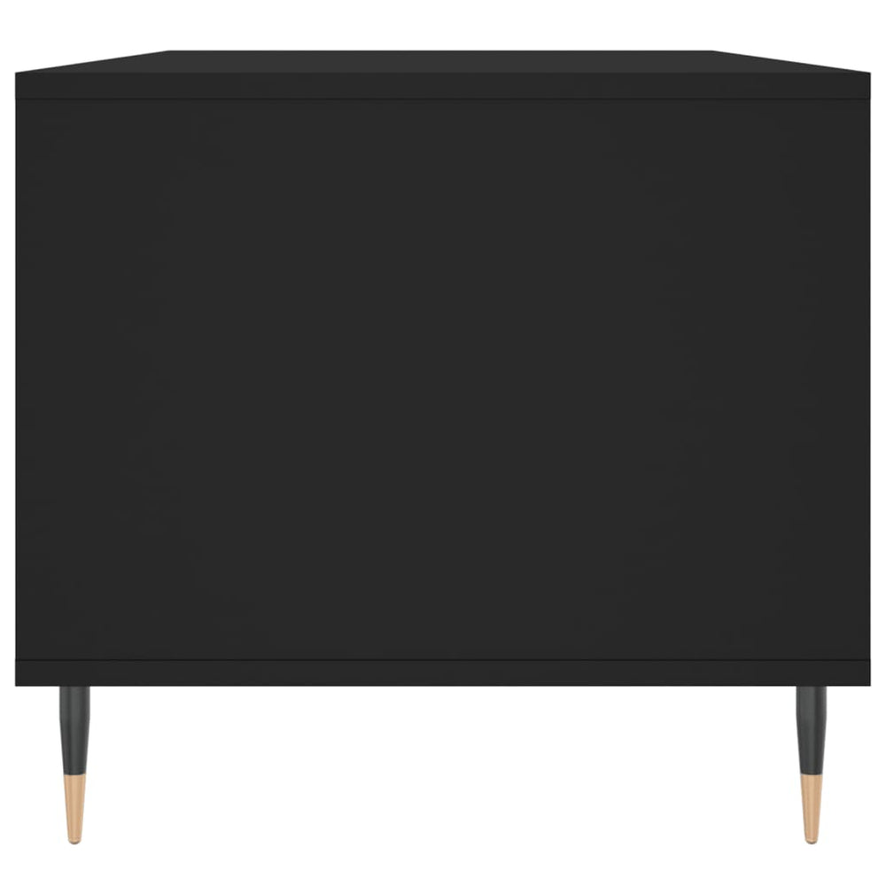 Salontafel 90x49x45 cm bewerkt hout zwart MeubelReus