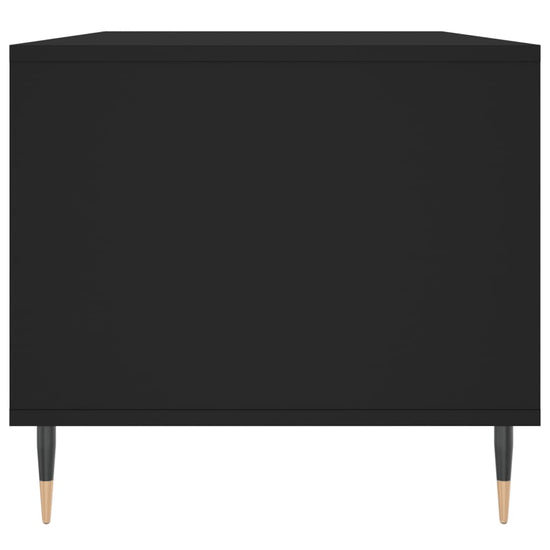 Salontafel 90x49x45 cm bewerkt hout zwart MeubelReus