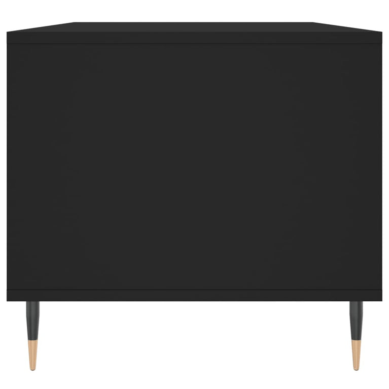 Salontafel 90x49x45 cm bewerkt hout zwart MeubelReus