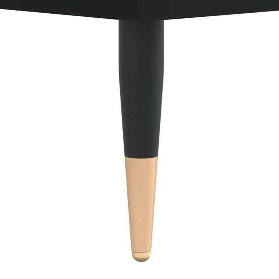 Salontafel 90x49x45 cm bewerkt hout zwart MeubelReus