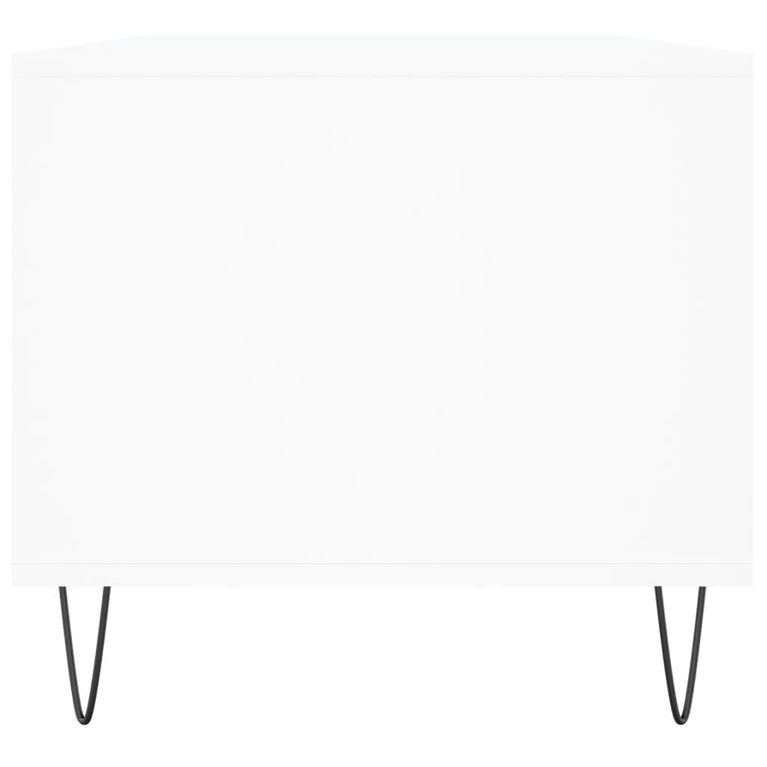 Salontafel 90x49x45 cm bewerkt hout wit MeubelReus