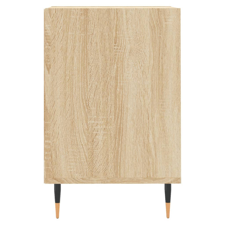Tv-meubel 100x35x55 cm bewerkt hout sonoma eikenkleurig MeubelReus