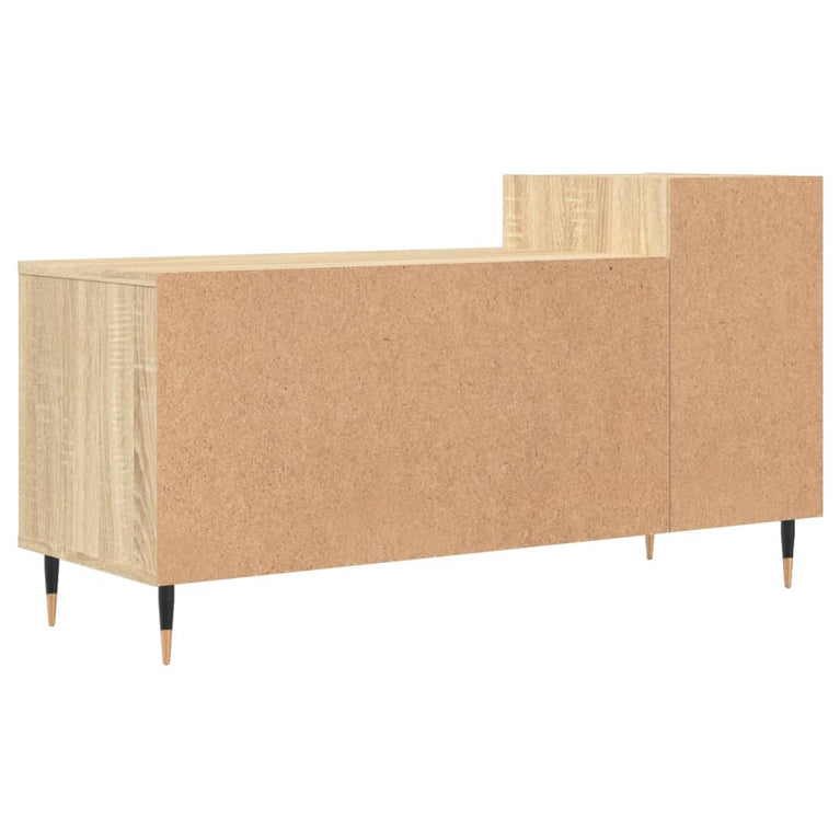 Tv-meubel 100x35x55 cm bewerkt hout sonoma eikenkleurig MeubelReus