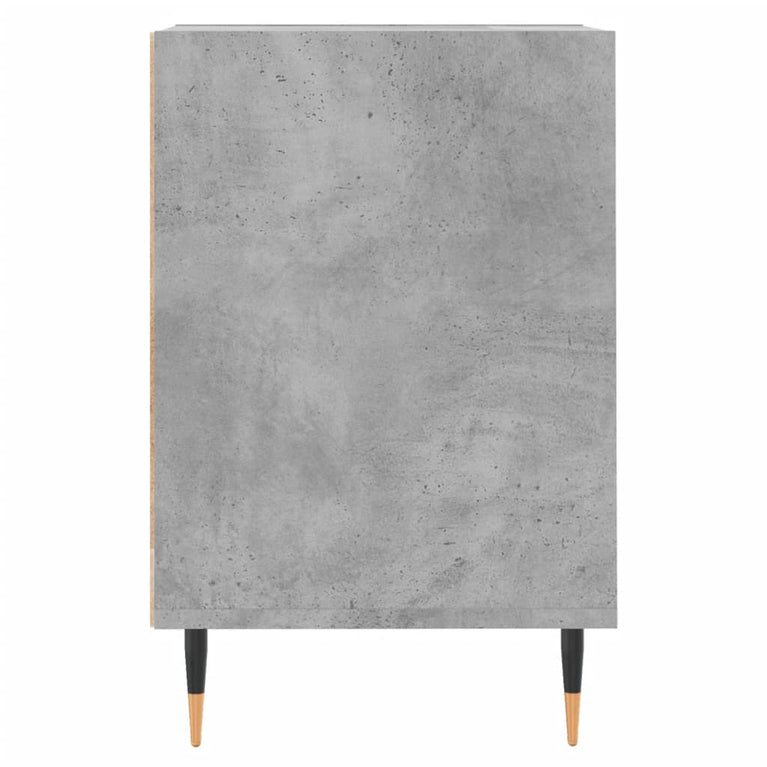 Tv-meubel 100x35x55 cm bewerkt hout betongrijs MeubelReus