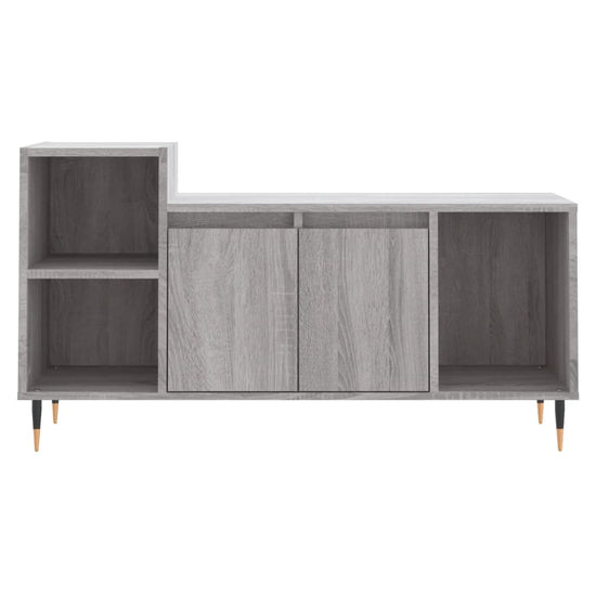 Tv-meubel 100x35x55 cm bewerkt hout grijs sonoma eikenkleurig MeubelReus