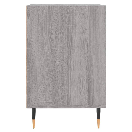 Tv-meubel 100x35x55 cm bewerkt hout grijs sonoma eikenkleurig MeubelReus