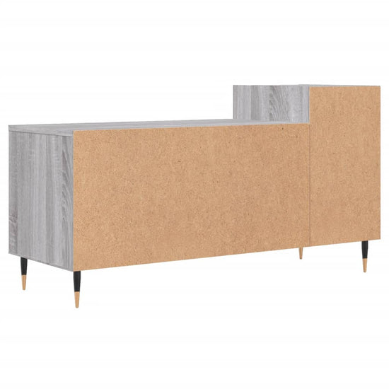 Tv-meubel 100x35x55 cm bewerkt hout grijs sonoma eikenkleurig MeubelReus