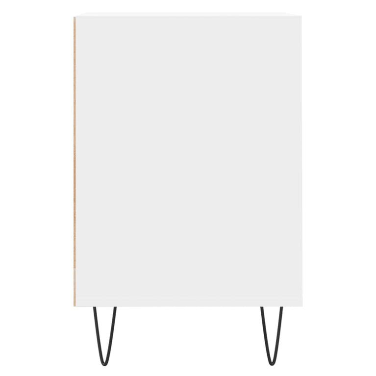 Tv-meubel 100x35x55 cm bewerkt hout wit MeubelReus