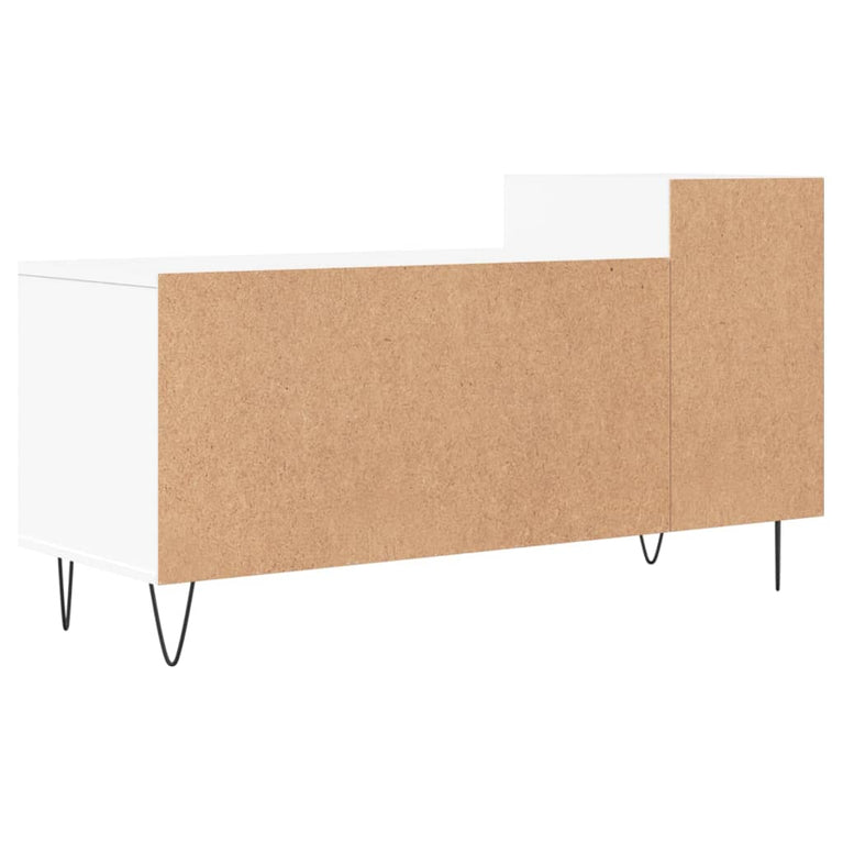 Tv-meubel 100x35x55 cm bewerkt hout wit MeubelReus